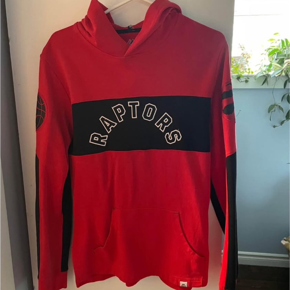 Majestic Red Raptors Hoodie Sweater